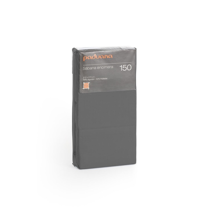 Cearsaf Paduana, Gri inchis, 180 x 270 cm