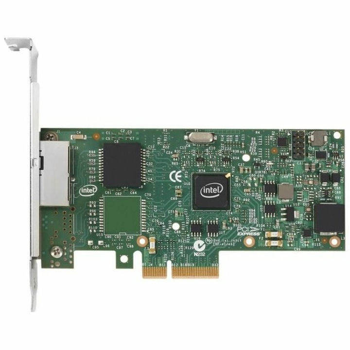 Мрежова карта Intel I350T2V2, Ethernet, 1000 Mbps, зелена, PCI Express