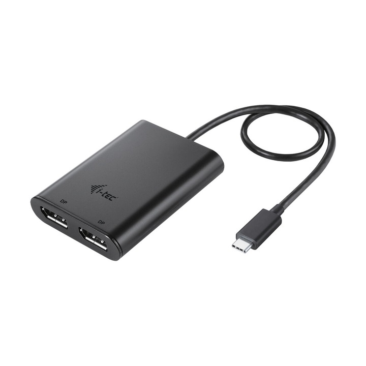 I-tec C31DUAL4K60DP video digitalizáló adapter 7680 x 4320 pixelek Fekete