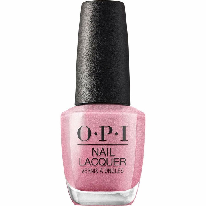 Oja OPI, Aphrodite's pink nightie, 15 ml, culoare roz, rezistenta 7 zile