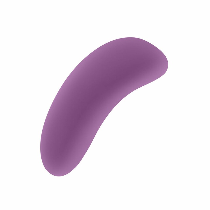 Vibrator, S Pleasures, lila, silicon, ergonomic