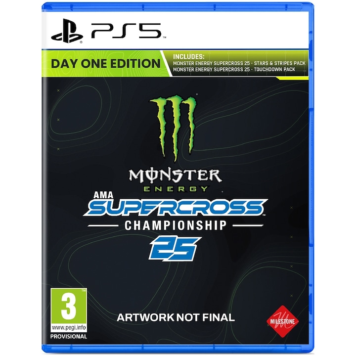 Monster Energy Supercross 25 Day 1 Edition PlayStation 5 játékszoftver