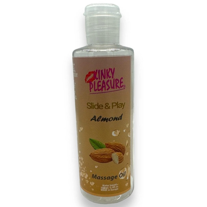 Kinky Pleasure mandula masszázsolaj, 100 ml, luxus textúra, mély hidratálás