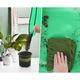 Градинска постелка, Martom, PVC, водоустойчива, 100 х 100 см, зелена
