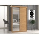 Sifonier Iga 120 cm, Topeshop, cu usi glisante, DAB ARTISAN, 200x120x61cm