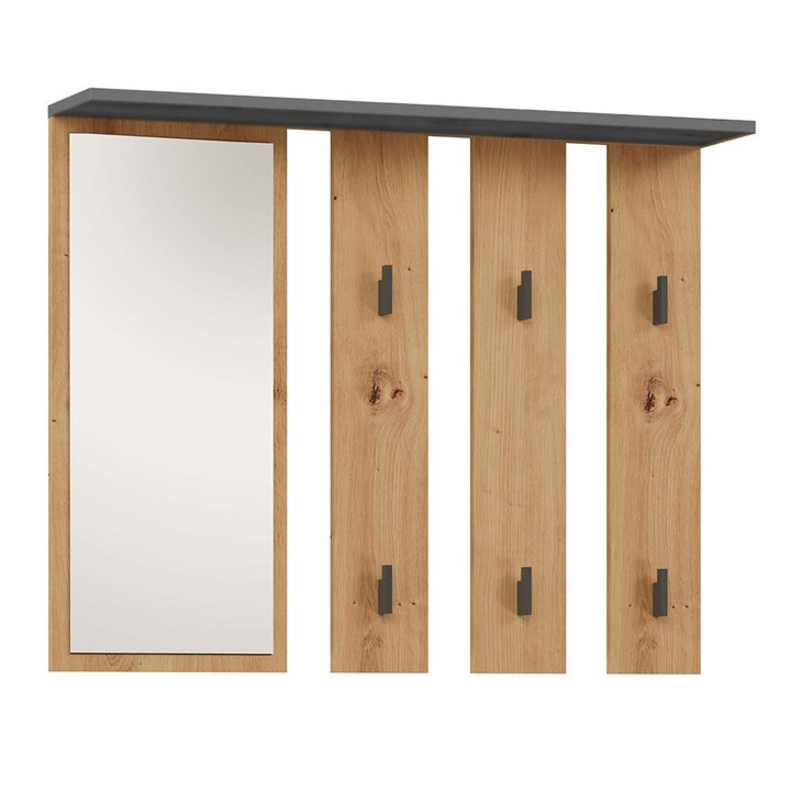 Закачалка Parma, Topeshop, 6 куки, 100x15x81,5 см