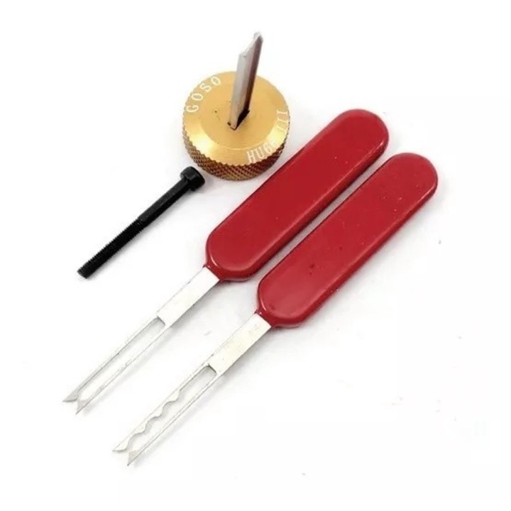 Instrument de deblocare pentru VW, Audi, SEAT, Porche, Skoda, HU66, VAG3, Pentru lacatus, Multicolor