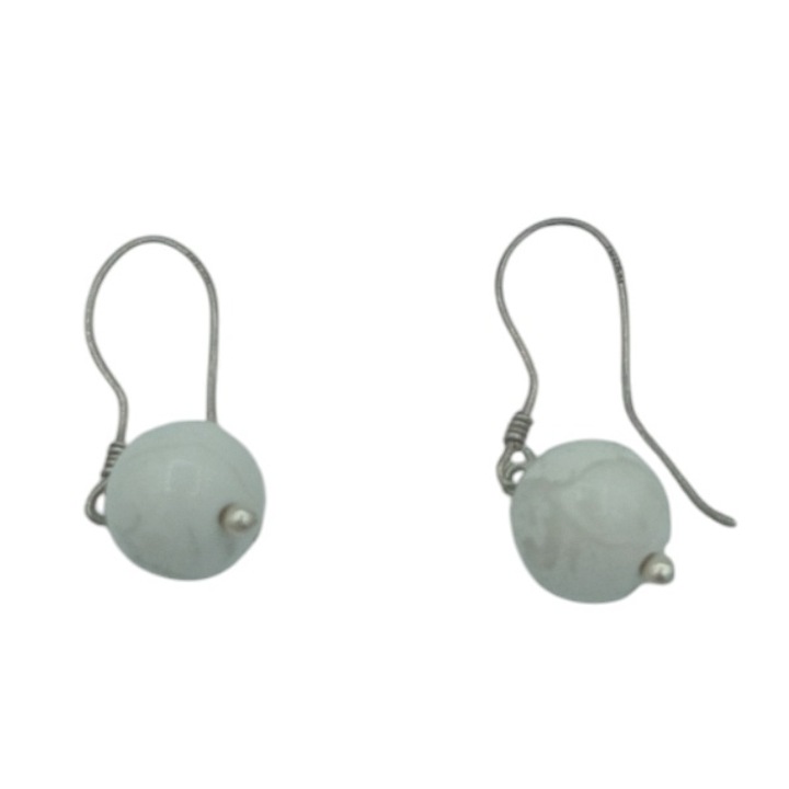 Cercei din Argint 925 cu pietre de Hawolit Catianca 2cm