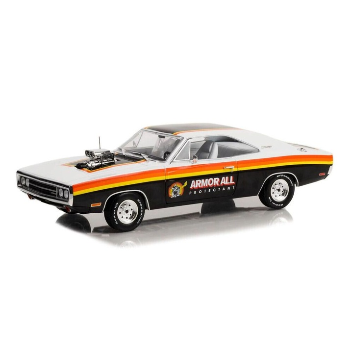 Macheta Dodge Charger 1970 Armor All Protectant - 1/18 Greenlight