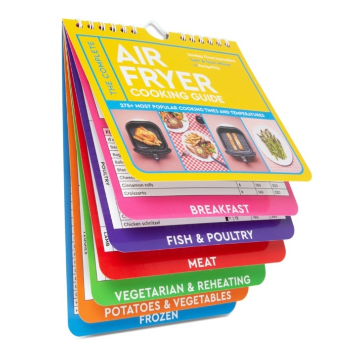 The Complete Air Fryer Cooking Guide: 275+ Most Popular Cooking Times And Temperatures - Sam Milner