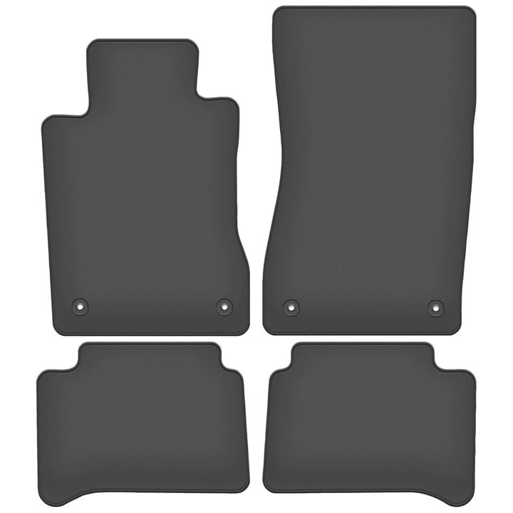 Set Premium covorase auto, 4 bucati, presuri auto, pentru: Mercedes E W211 (2002-2009) berlina, break grafit, Wielganizator