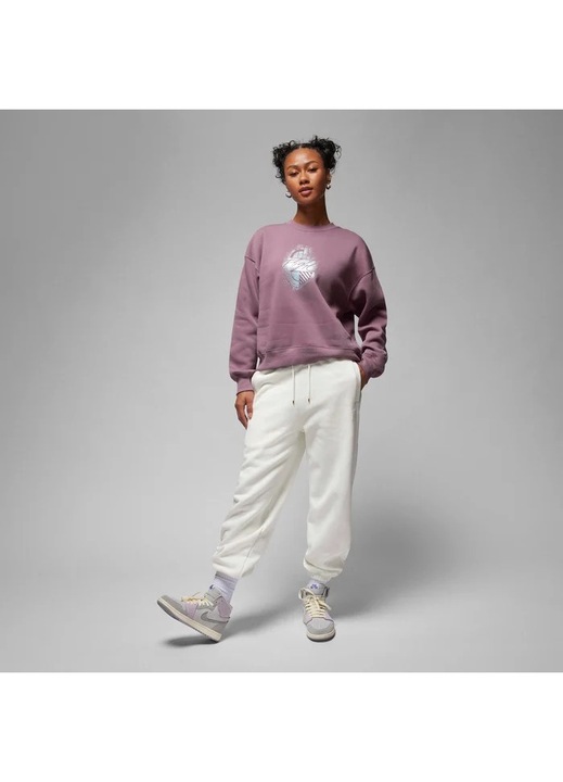 Padlizsanos Jordan Brooklyn kapucnis pulover, Padlizsán