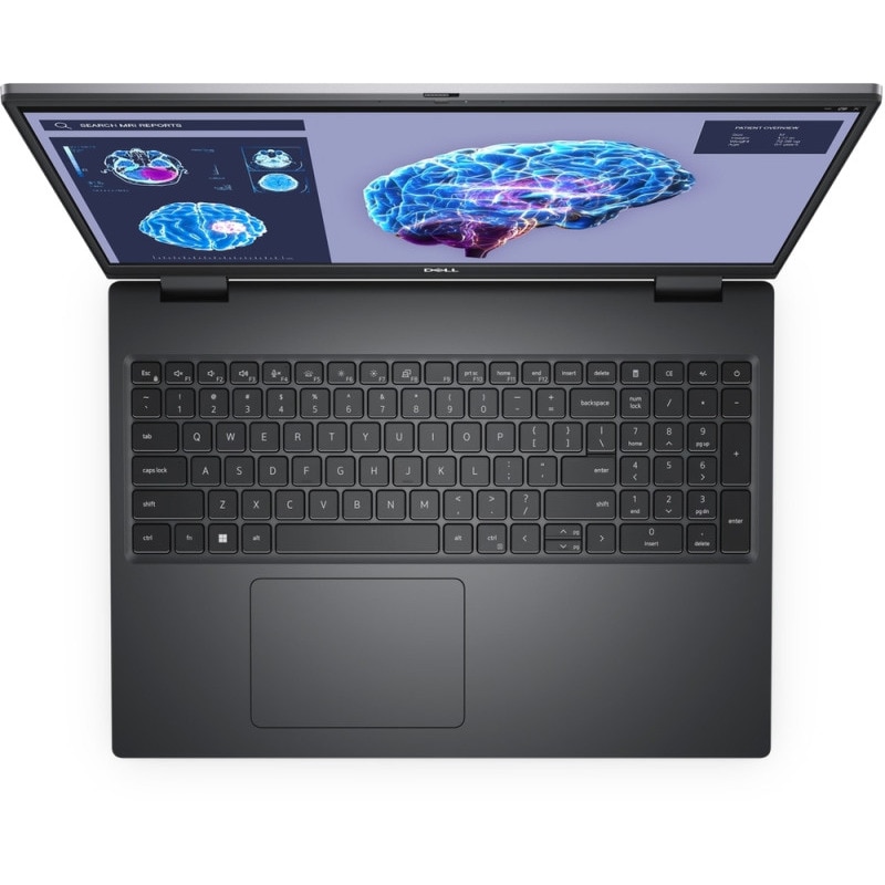 Laptop Dell Precision Workstation 7680 cu procesor Intel® Core™ i7-13850HX pana la 5.3GHz, 16" Full HD+, 32GB RAM, 1TB SSD, NVIDIA® GeForce RTX™ 3500 12GB GDDR6, Windows 11 Pro, Silver