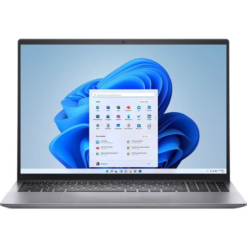 Laptop Dell Vostro 5630 cu procesor Intel® Core™ i5-1340P pana la 4.6GHz, 16.0'' Full HD+, 8GB, 512GB SSD, Intel® Iris® Xe Graphics, Windows 11 Pro, Silver