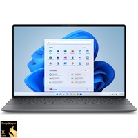 Laptop Ultrabook Dell XPS 9345 cu procesor cu Snapdragon X Elite X1E-80-100 pana la 4.0GHz, 13.4", OLED, 3K, Touch, 32GB LPDDR5X RAM, 1TB SSD, Qualcomm Adreno Graphics, Windows 11 Pro, Graphite