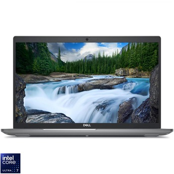 Laptop Dell Latitude 5550 cu procesor Intel Core Ultra 7 165U pana 4.9GHz, 15.6", Full HD, IPS, 16GB DDR5, 1TB SSD, Intel Graphics, Ubuntu, Silver