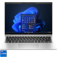 Laptop HP EliteBook 830 G10 cu procesor Intel Core i7-1355U pana la 5.0GHz, 13.3'', WUXGA, 32GB LPDDR5 RAM, 1TB SSD, Intel Iris Xe Graphics, Windows 11 Pro, Silver