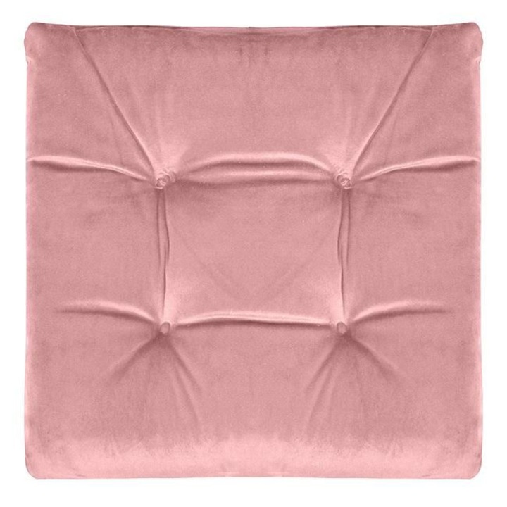 Perna Scaun Decorativa Roz Velvet 40x40cm