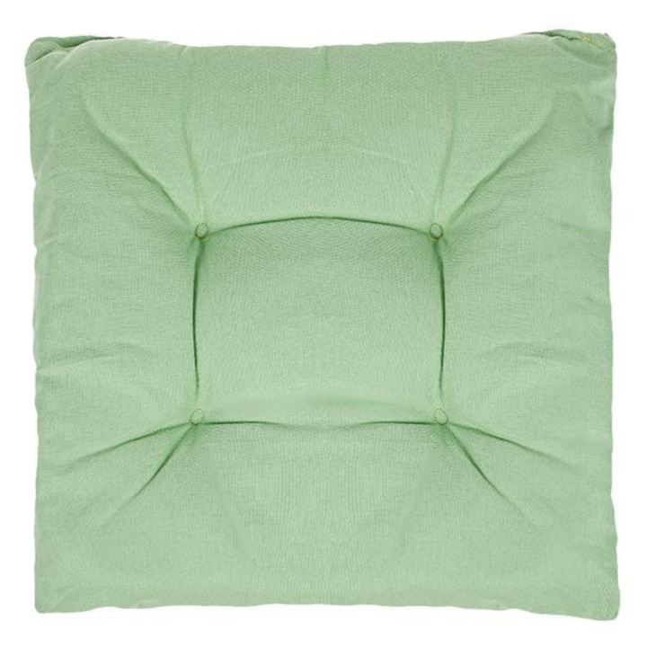 Perna Decorativa pentru Scaun, Verde 40x40cm