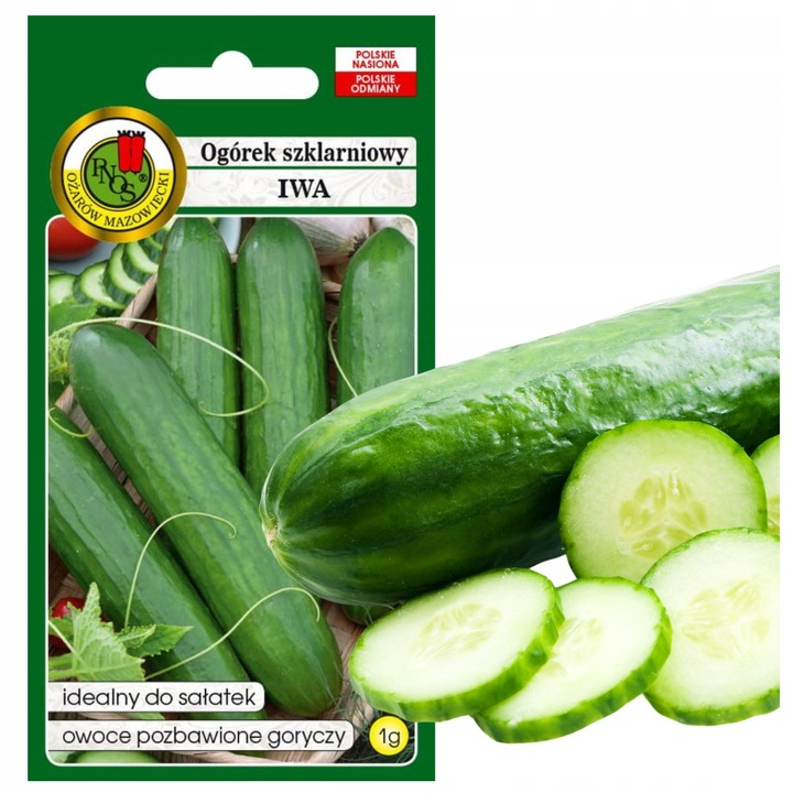 Seminte castraveti, Bobimarket, soi Iwa de sera, fara gust amar, coaja fina, miez suculent, rezistenta boli, crestere viguroasa, prospetime