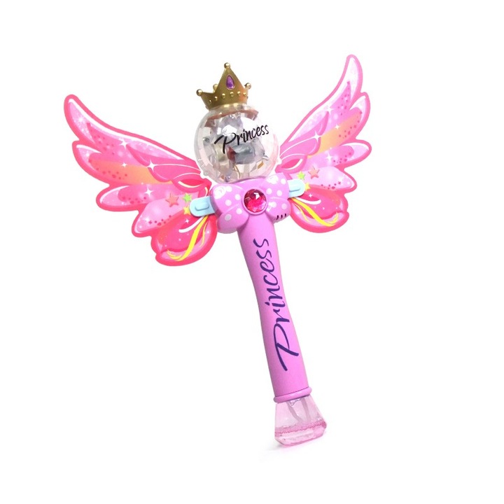 Пръчка за правене на балони, котката на Стеф, със светлини и звуци, сензорна играчка