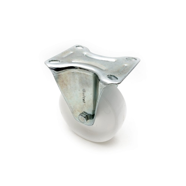 Roata, BKshop, Material Poliamida/Metal, Rotita Fixa Fi80/80Kg, Poliamida, Rulment Simplu