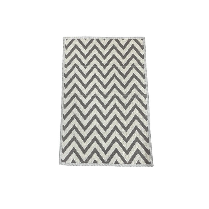 Covor Bumbac, 80 x 120 cm, model Modern Geometric Zigzag