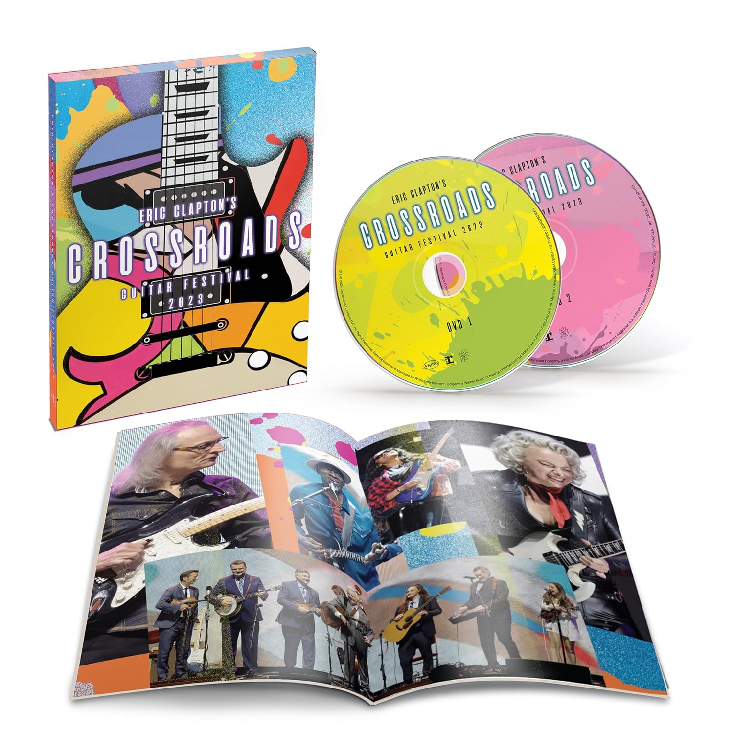洋楽 Eric Clapton Crossroads 2023 Eric Clapton - Eric Clapton's Crossroads (Guitar Festival 2023