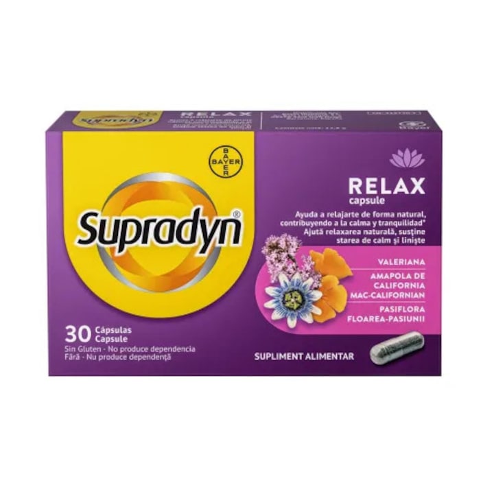 Supradyn Relax, Bayer, 30 capsule