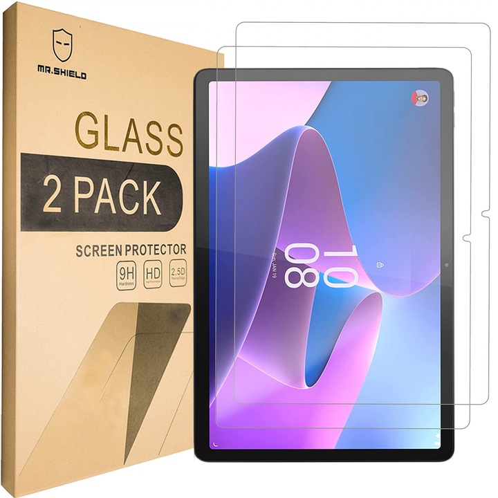 Протектор за екран, съвместим с Lenovo Tab P11 Gen 2 2022, Опаковка от 2 бр., стъкло с твърдост 9H