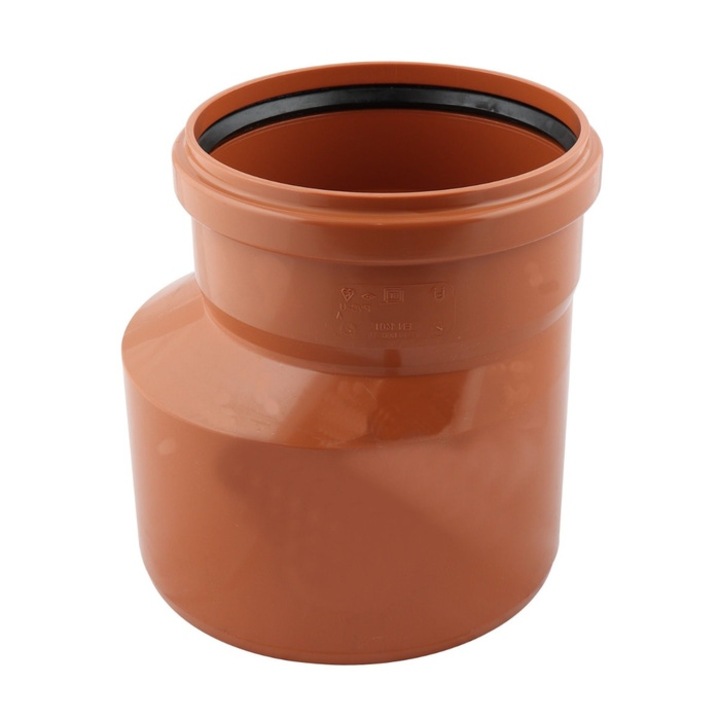 PVC redukció gyűrűvel, D 125 x 110 mm