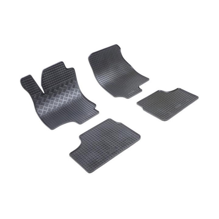 Set covorase auto interior cauciuc negre compatibile cu OPEL ASTRA G 1998-2009