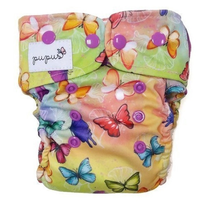 Scutece AIO (all in one) OS 6-15kg - Fluturi