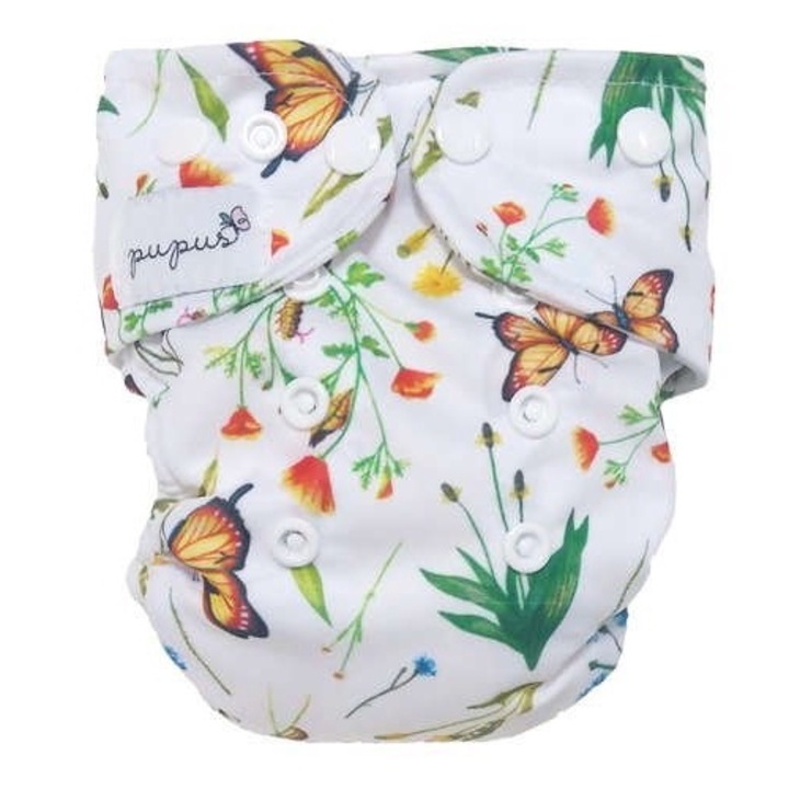 AIO minden egyben pelenka, Mini OS 5-11kg - A fűben