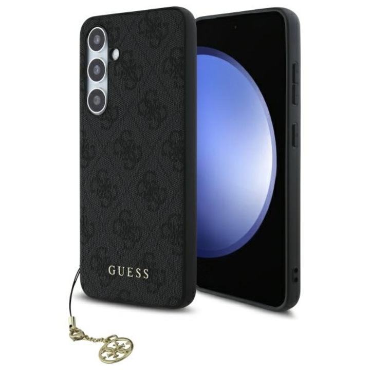 Husa pentru Samsung Galaxy S24 FE, Piele Ecologica TPU, Guess, Gri