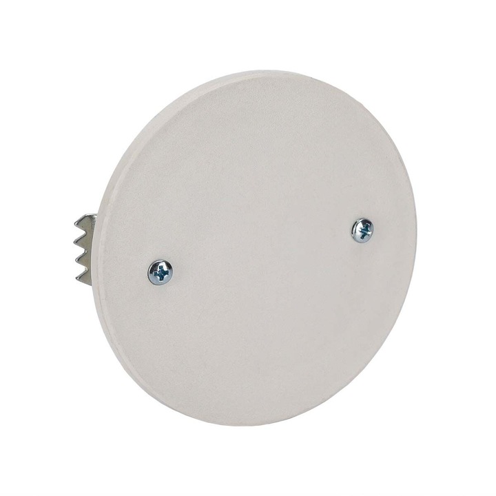 Capac Pentru Doze, Cu cleme, De Ø65mm, Alb