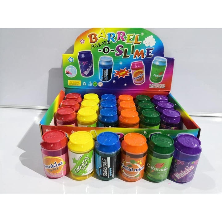 Set slime 20 bucati, 6 culori