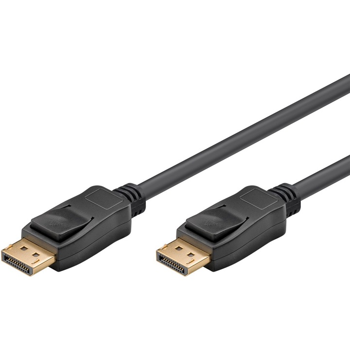 Cablu DisplayPort V1.4 tata-tata 1m Full HD 1080p240Hz 4K120Hz 8K60Hz Goobay 61696