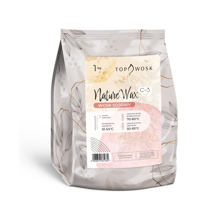 TopWosk szójaviasz, C-3, biológiailag lebomló, 1kg