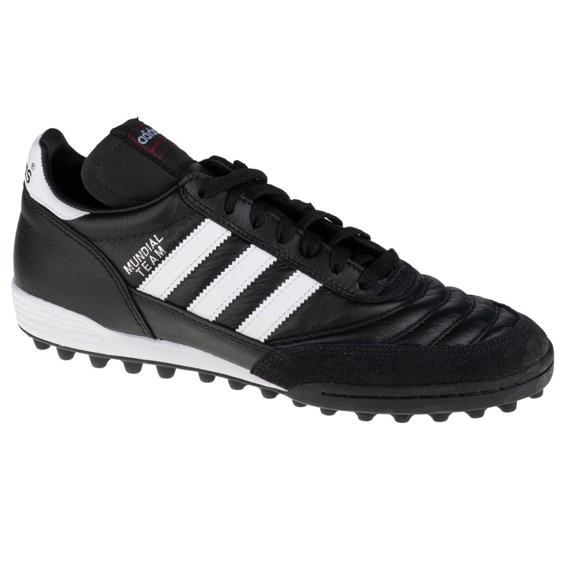 Ghete fotbal, adidas Mundial Team TF 019228, Negru, 47 1/3 EU