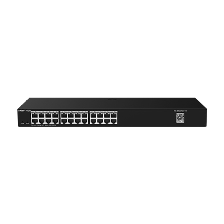 Kapcsoló 24 port RJ45 Gigabit, L2 Cloud Management - Ruijie RG-ES224GC-V2