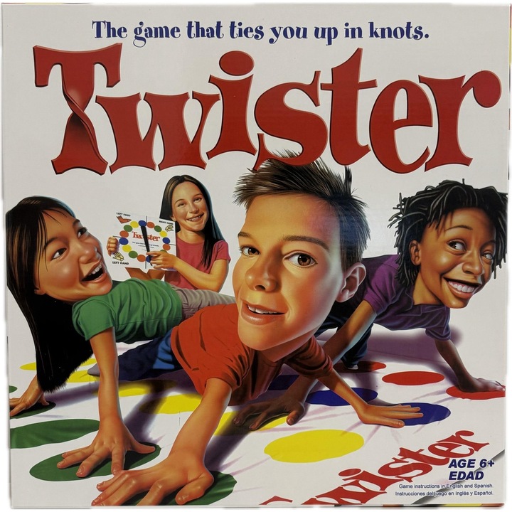 Társasjáték, Twister 2-4 játékos
