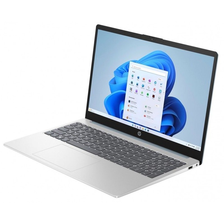 Laptop HP 15-fd0729nw 9Z2F2EA, 15,6 hüvelykes 1920 x 1080, Intel Core i3-N305 8 C / 8 T, 3,8 GHz, 6 MB gyorsítótár, 16 GB DDR4, 512 GB SSD, Intel UHD Graphics, Windows 11, szürke