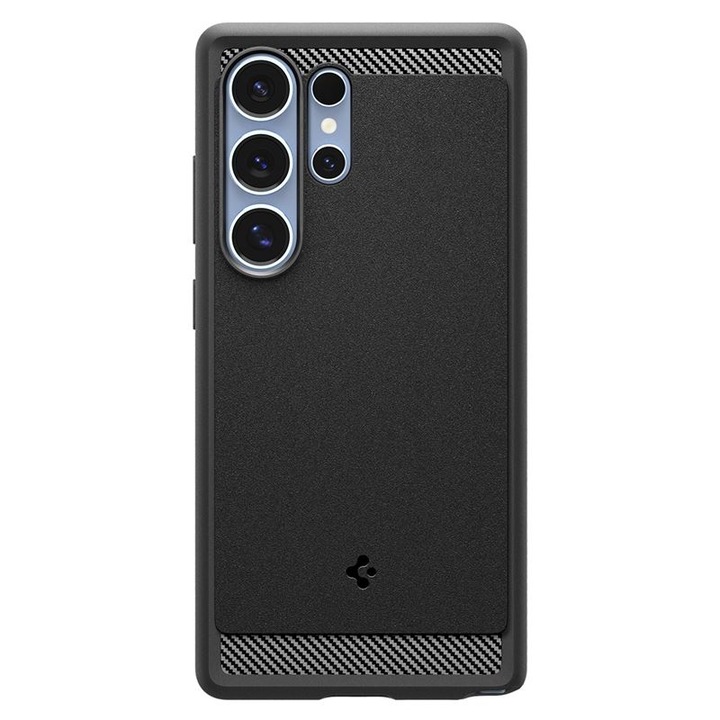 Husa pentru Samsung Galaxy S25 Ultra - Spigen Rugged Armor MagSafe - Matte Black