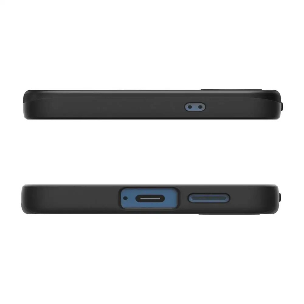 Husa slim Spigen Thin Fit MagSafe compatibila cu Samsung Galaxy S25 Black