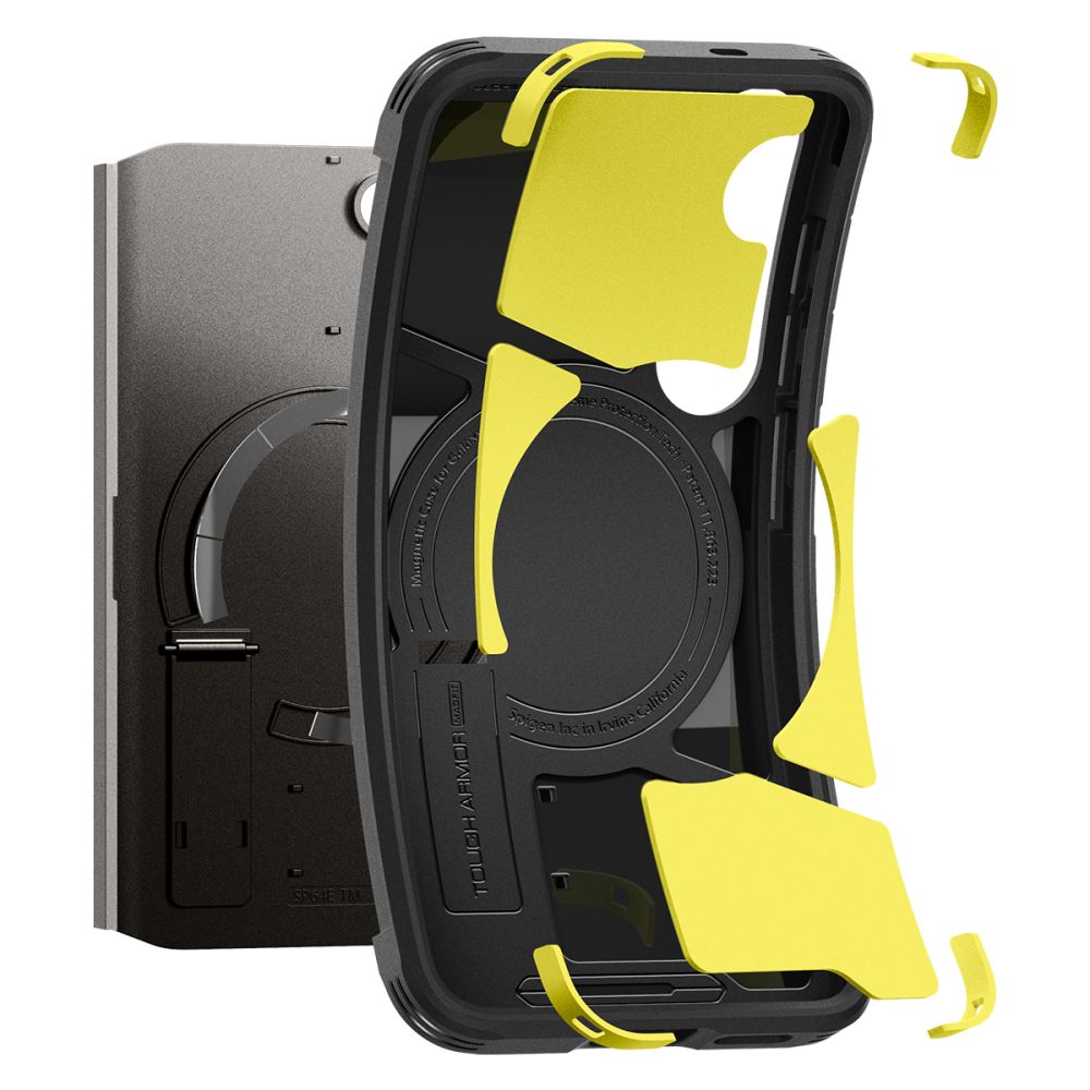 Carcasa Spigen Tough Armor MagSafe compatibila cu Samsung Galaxy S25 Black