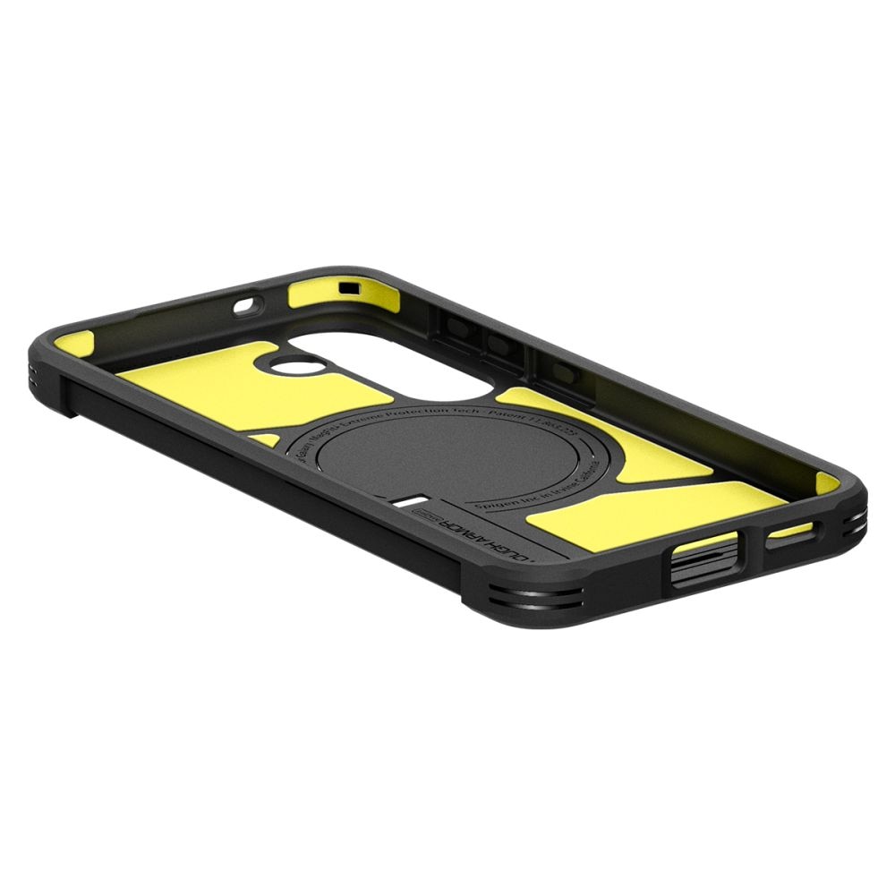 Carcasa Spigen Tough Armor MagSafe compatibila cu Samsung Galaxy S25 Black