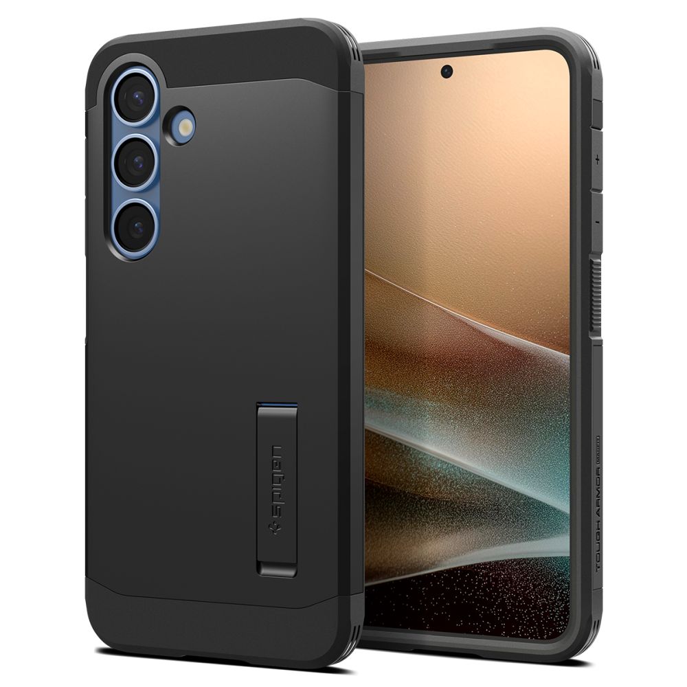 Carcasa Spigen Tough Armor MagSafe compatibila cu Samsung Galaxy S25 Black