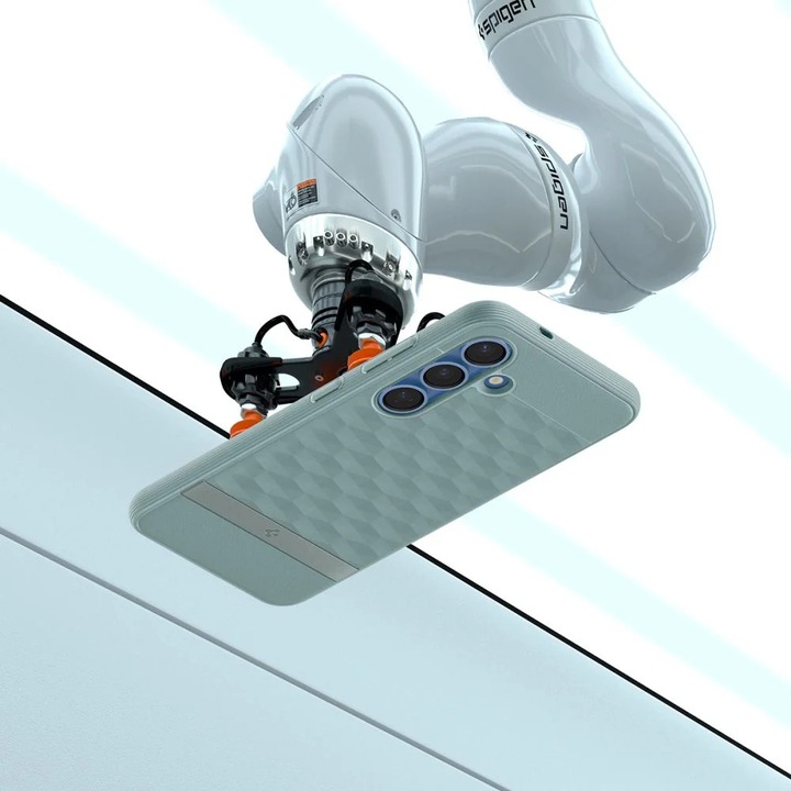 Калъф Spigen Parallax MagSafe, съвместим с Samsung Galaxy S25 Plus Sage Green