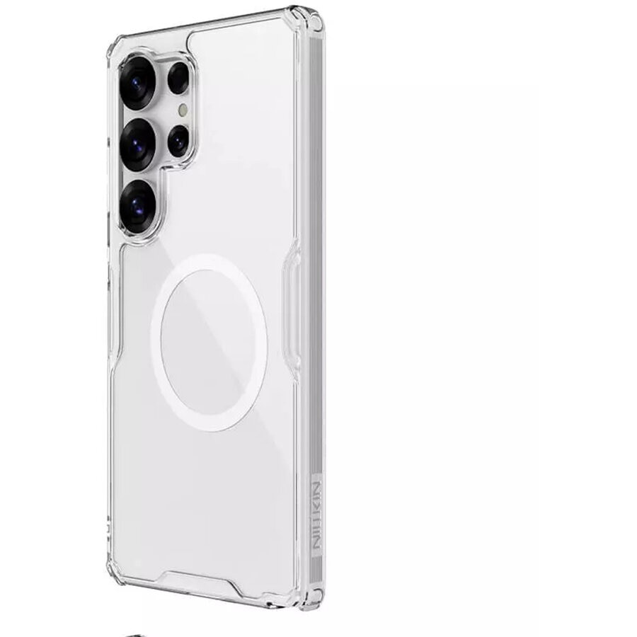 Husa pentru Samsung Galaxy S25 Ultra - Nillkin Nature TPU Pro Magnetic Case - Transparent